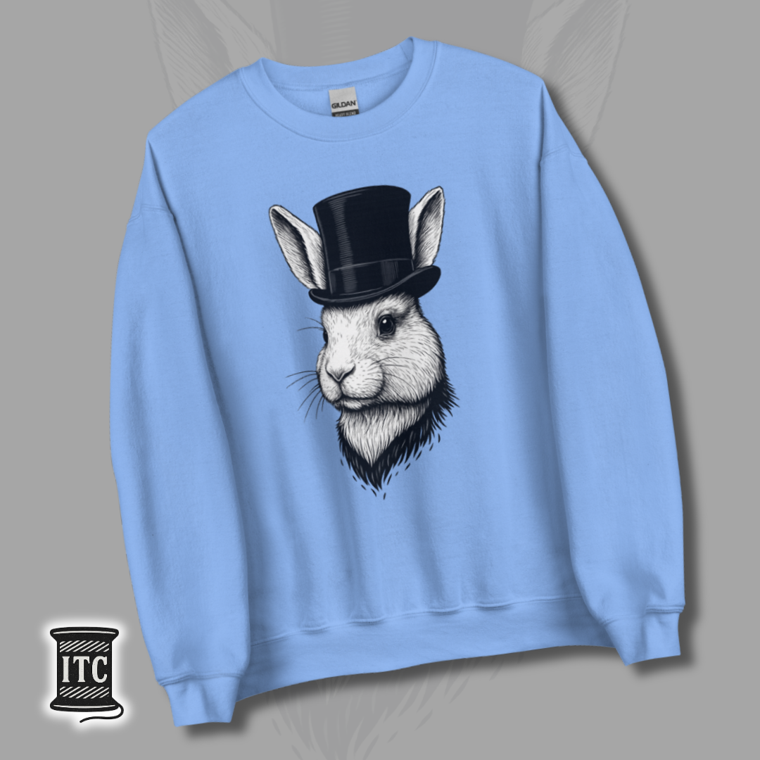Dapper Hare: Unisex Sweatshirt