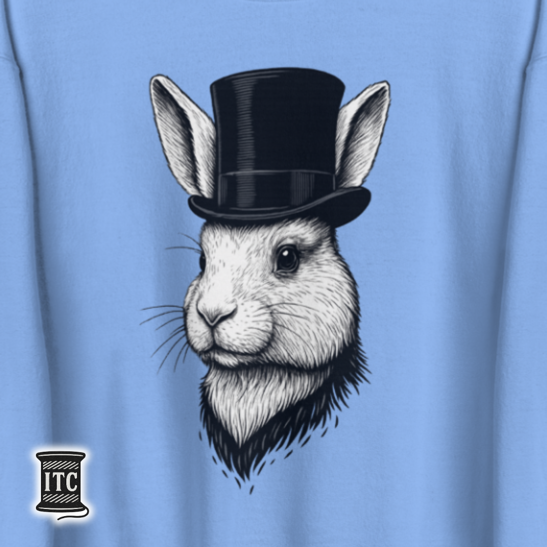 Dapper Hare: Unisex Sweatshirt