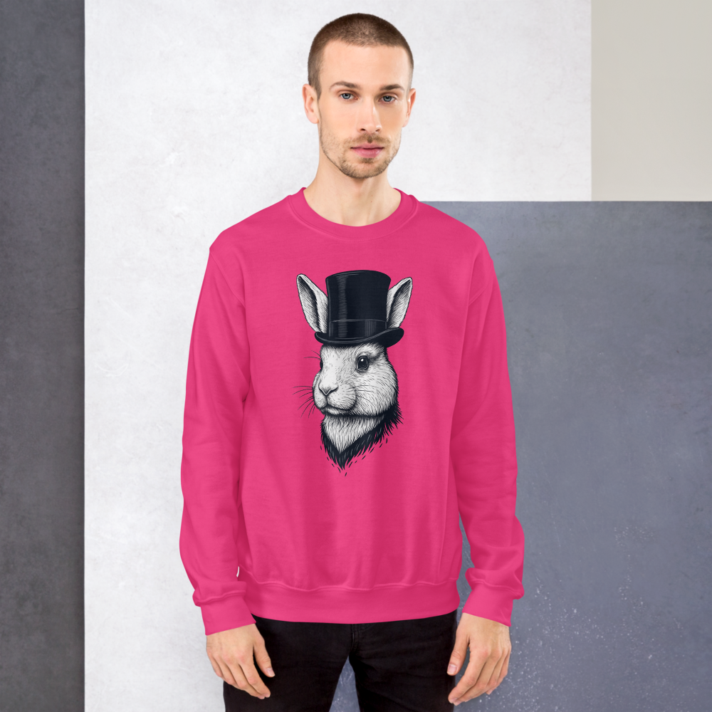 Dapper Hare: Unisex Sweatshirt