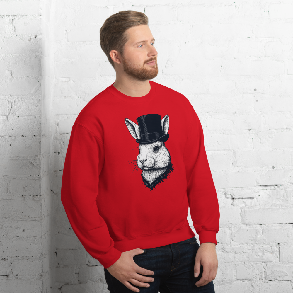 Dapper Hare: Unisex Sweatshirt