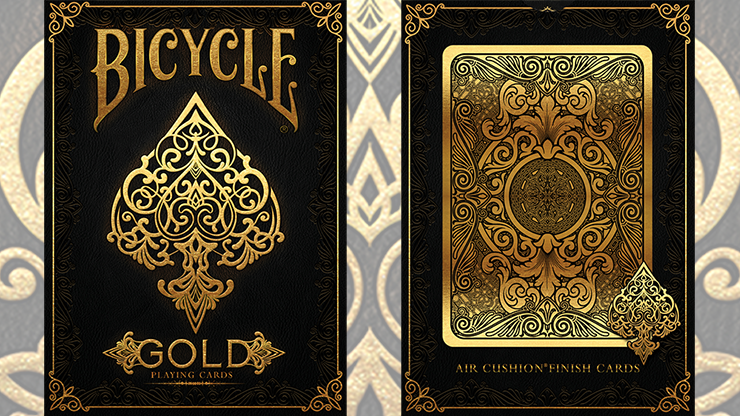 Bicycle Gold Deck by US Playing Cards Piper Magic