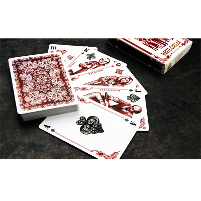 Bicycle White Collar Playing Cards by Collectable Playing Cards - Available at pipermagic.com.au