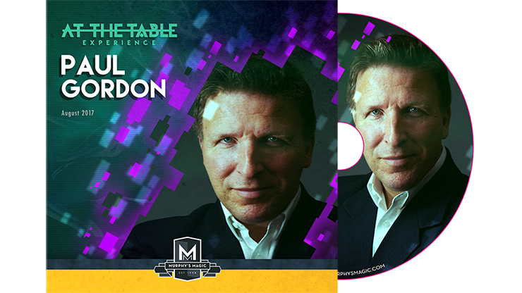 At The Table Live Paul Gordon - DVD - Available at pipermagic.com.au
