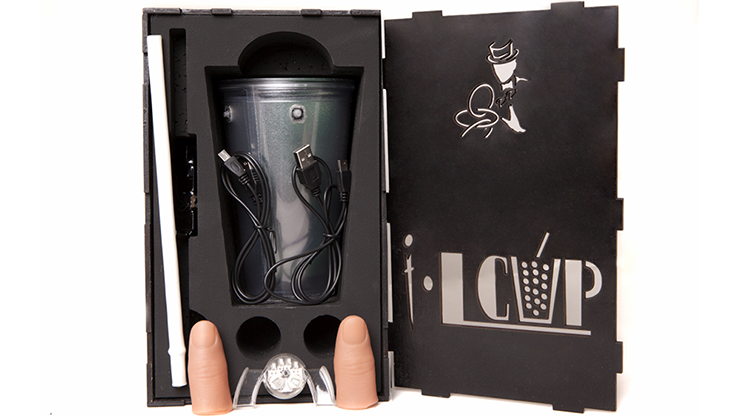 I-Lite Cup V2 (White) by Victor Voitko (Gimmick and Online Instructions) - Trick