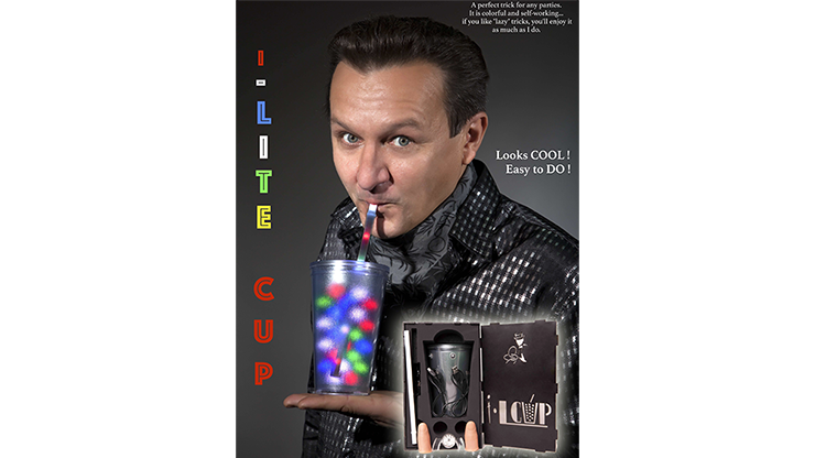 I-Lite Cup V2 (White) by Victor Voitko (Gimmick and Online Instructions) - Trick - Available at pipermagic.com.au