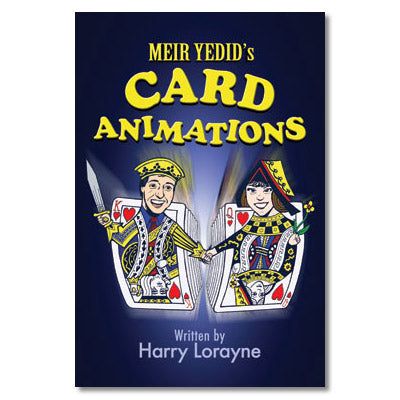 Meir Yedid's Card Animations by Harry Lorayne - Book - Available at pipermagic.com.au