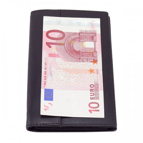 JOL Small Plus Wallet - Black Leather by Jerry O’Connell and PropDog - Available at pipermagic.com.au