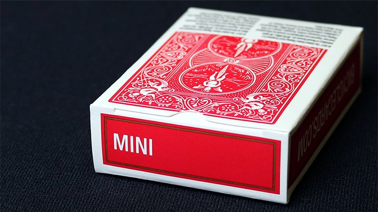 Mini Bicycle Cards (Red) - Piper Magic