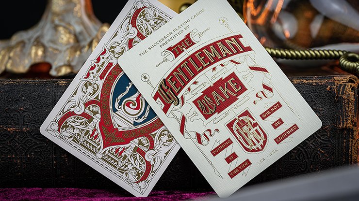 The Successor Monarch White Limited Edition Playing Cards - Piper Magic