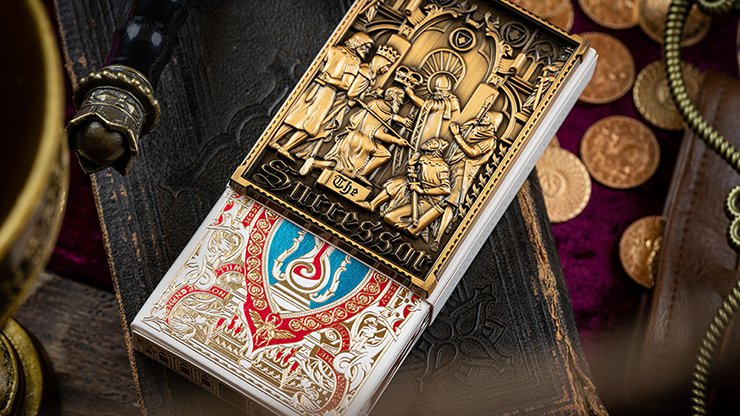 The Successor Monarch White Limited Edition Playing Cards - Piper Magic