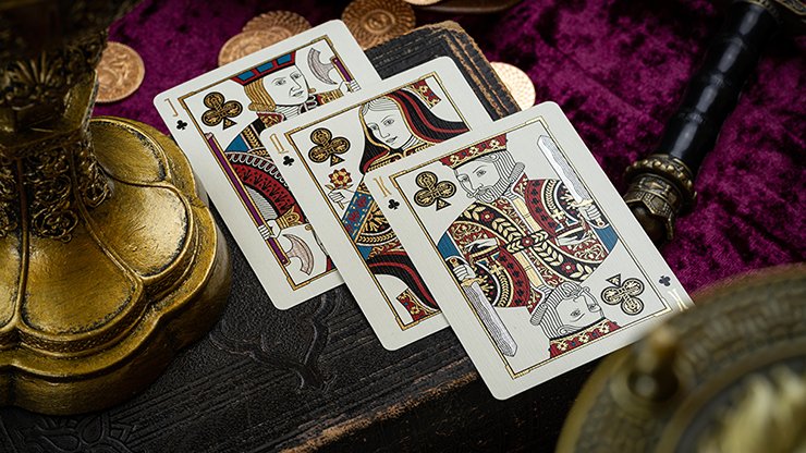 The Successor Monarch White Limited Edition Playing Cards - Piper Magic