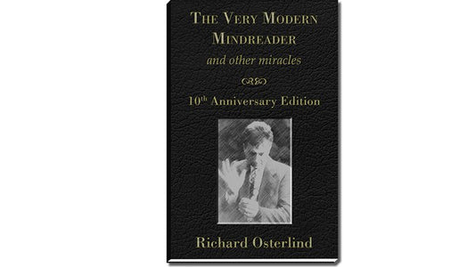 The Very Modern Mindreader (10th Anniversary Edition) by Richard Osterlind - Book - Piper Magic