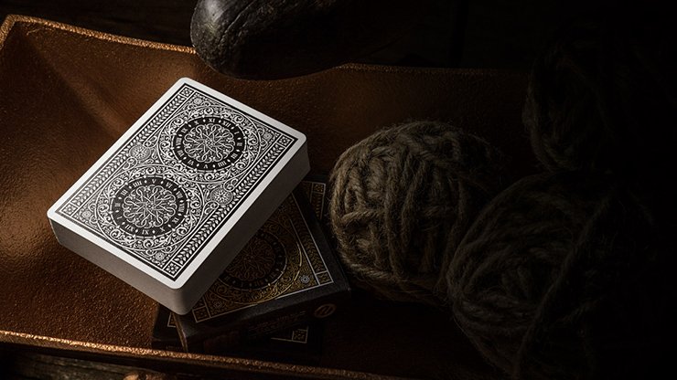 Tycoon Playing Cards (Black) by theory11 - Piper Magic