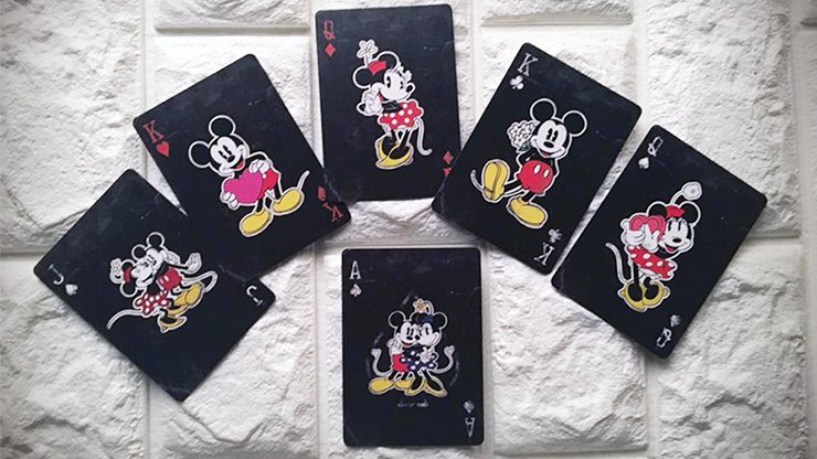 Vintage Mickey Mouse Playing Cards - Piper Magic