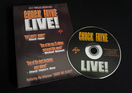 Chuck Fayne Live DVD