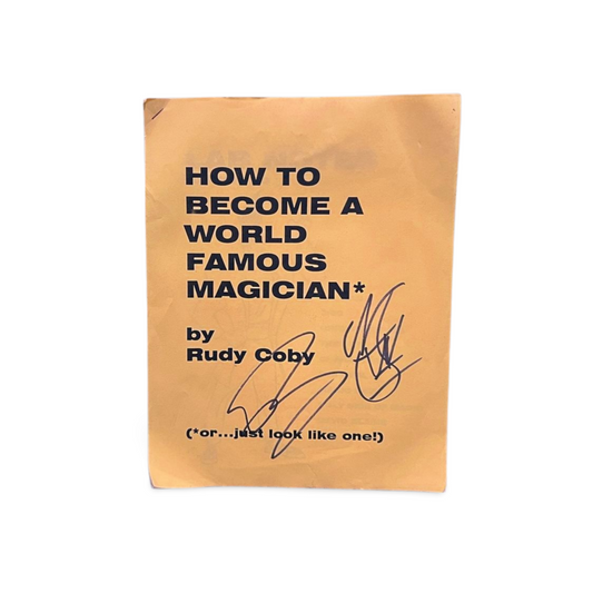 How to Become a World Famous Magician