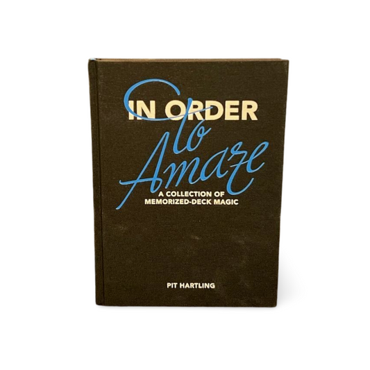In Order to Amaze