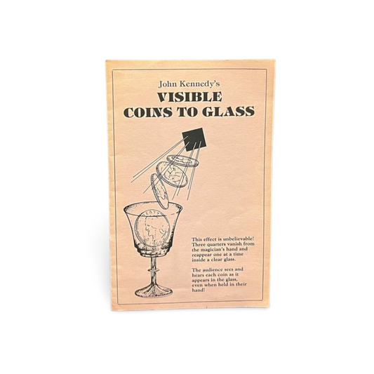 John Kennedy's Visible Coins to Glass