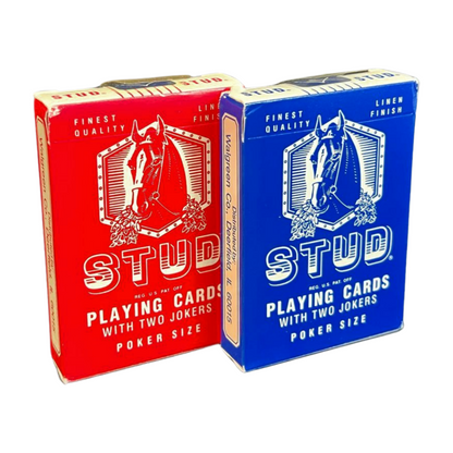 Stud Playing Cards (2 Deck Set)