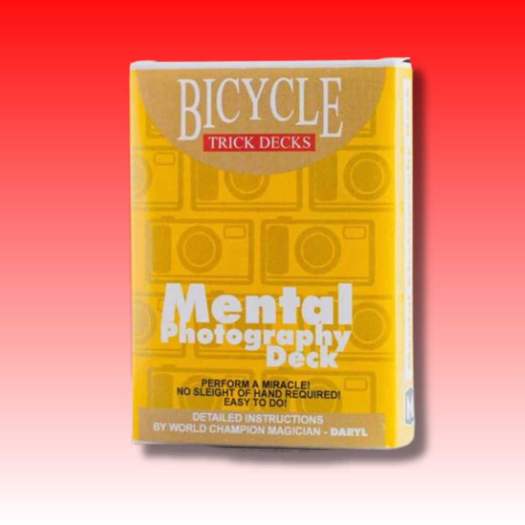 Mental Photography Deck (Bicycle Red) - Trick
