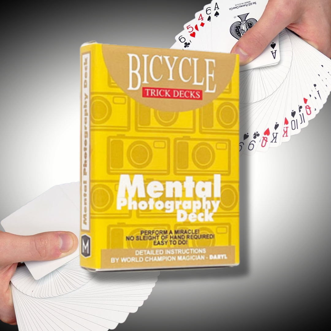 Mental Photo Deck Bicycle (Red) - Trick