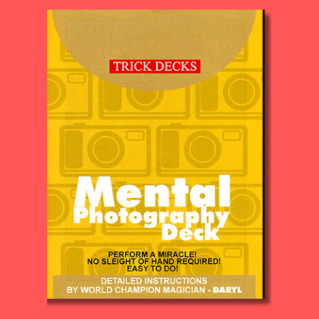 Mental Photo Deck Bicycle (Red) - Trick