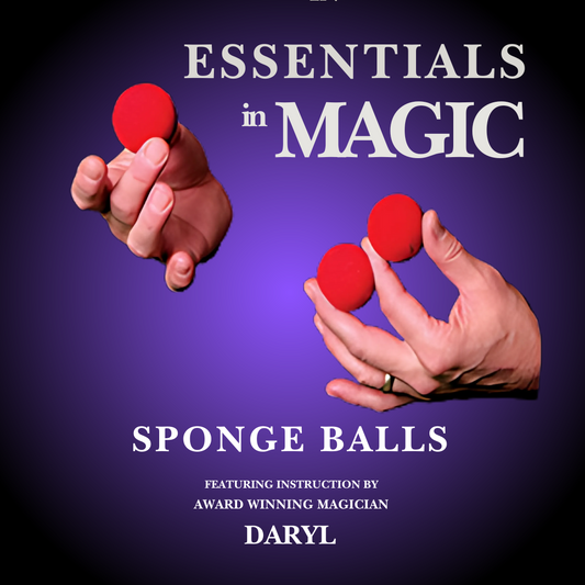 Essentials in Magic Sponge Balls - English video DOWNLOAD
