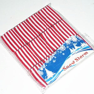 Snowstorms (Red/White rectangle) - Available at pipermagic.com.au