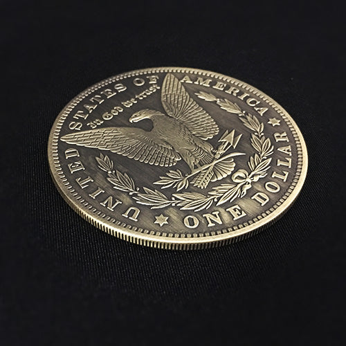 Jumbo Morgan Dollar (7cm) - Available at pipermagic.com.au