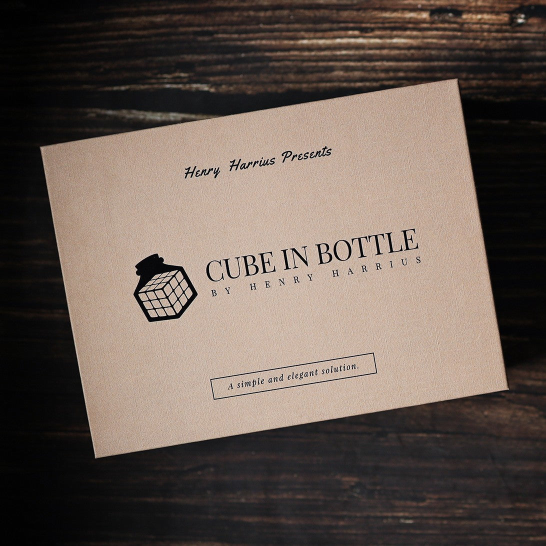 Cube In Bottle by Henry Harrius (TV Rights Reserved)