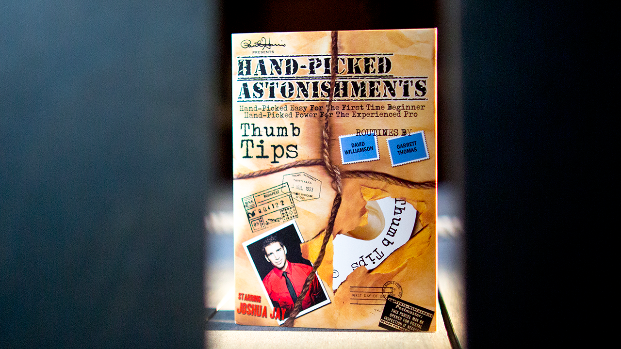 Paul Harris Presents Hand-picked Astonishments (Thumb Tips) by Paul Harris and Joshua Jay - DVD