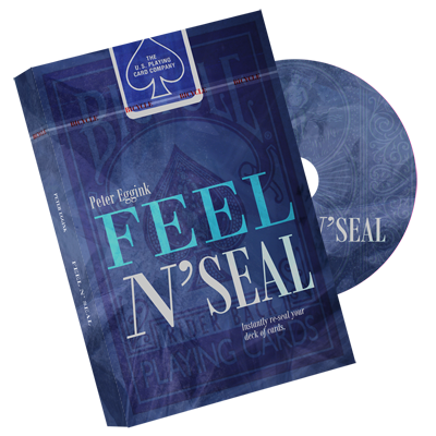 Feel N' Seal Blue (DVD and Gimmick) by Peter Eggink