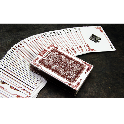 Bicycle White Collar Playing Cards by Collectable Playing Cards - Available at pipermagic.com.au
