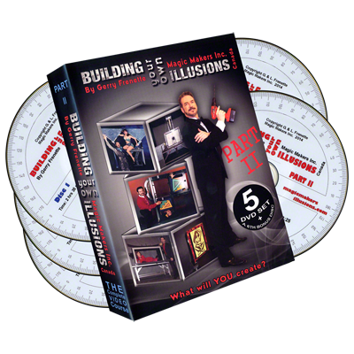 Building Your Own Illusions Part 2 The Complete Video Course (6 DVD set) by Gerry Frenette - DVD