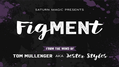 FigMENt (red) by Tom Mullenger AKA Jester Styles - Trick - Available at pipermagic.com.au