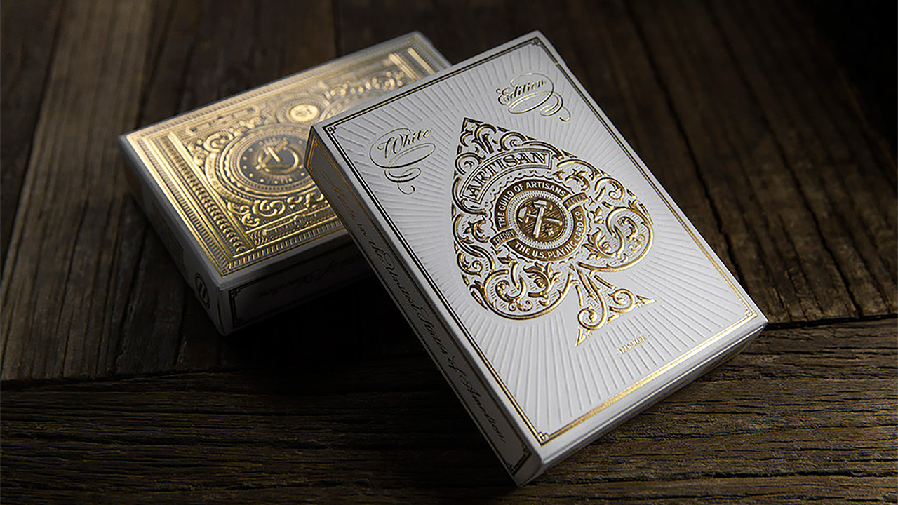 Artisan Playing Cards (White) by theory11