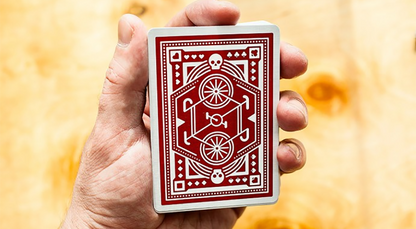 Red Wheel Playing Cards by Art of Play