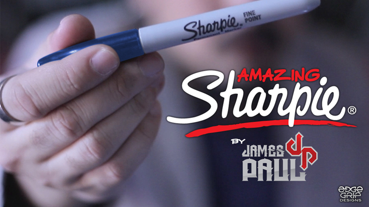 Amazing Sharpie Pen (Blue) by James Paul - Trick - Available at pipermagic.com.au