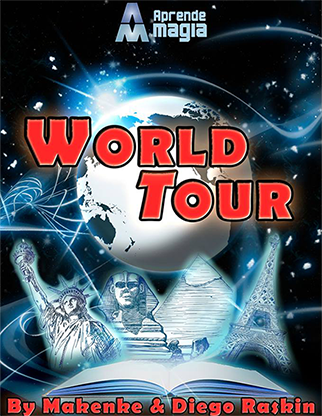 World Tour by Makenke, Diego Raskin and Aprende Magia  - Trick - Available at pipermagic.com.au