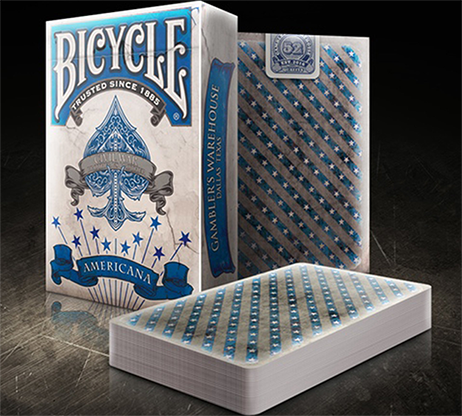 Bicycle Americana Playing Cards - Available at pipermagic.com.au