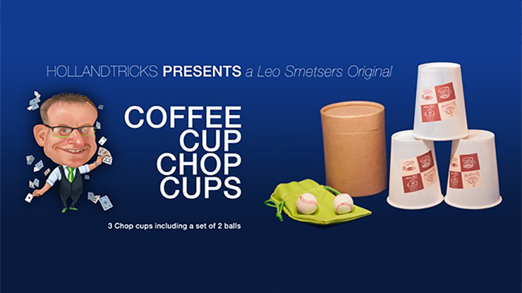 Coffee Cup Chop Cup (3 cups and 2 balls) by Leo Smetsers - Trick