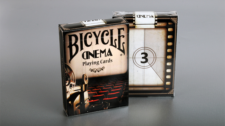 Bicycle Cinema Playing Cards by Collectable Playing Cards - Available at pipermagic.com.au