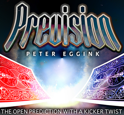 Prevision (Red) by Peter Eggink - Trick - Available at pipermagic.com.au