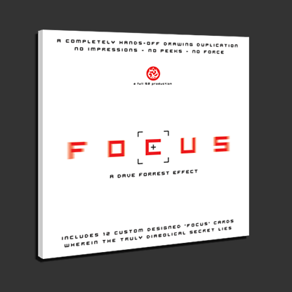 Focus (DVD and Gimmicks) by Full 52 - Available at pipermagic.com.au