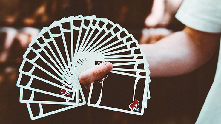 Cherry Casino True Black (Black Hawk) Playing Cards by Pure Imagination Projects