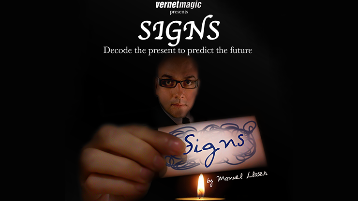SIGNS (Gimmicks and Online Instructions) by Vernet - Trick - Available at pipermagic.com.au