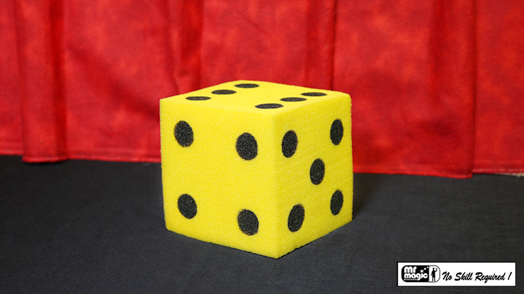 Ball To Dice (Yellow/Black) by Mr. Magic - Trick