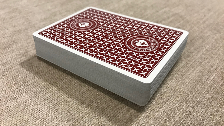 Premier Edition in Restricted Red by Jetsetter Playing Cards