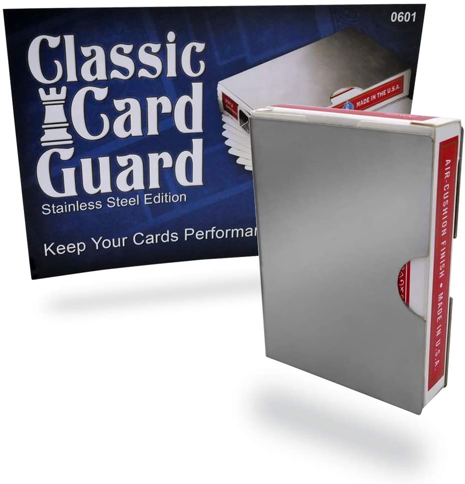 Magic Makers Classic Card Guard, Stainless Steel