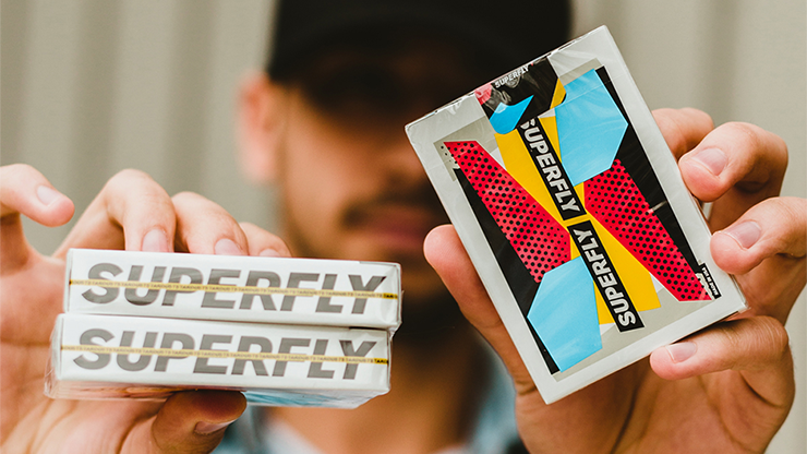 Superfly Stardust Playing Cards - Available at pipermagic.com.au